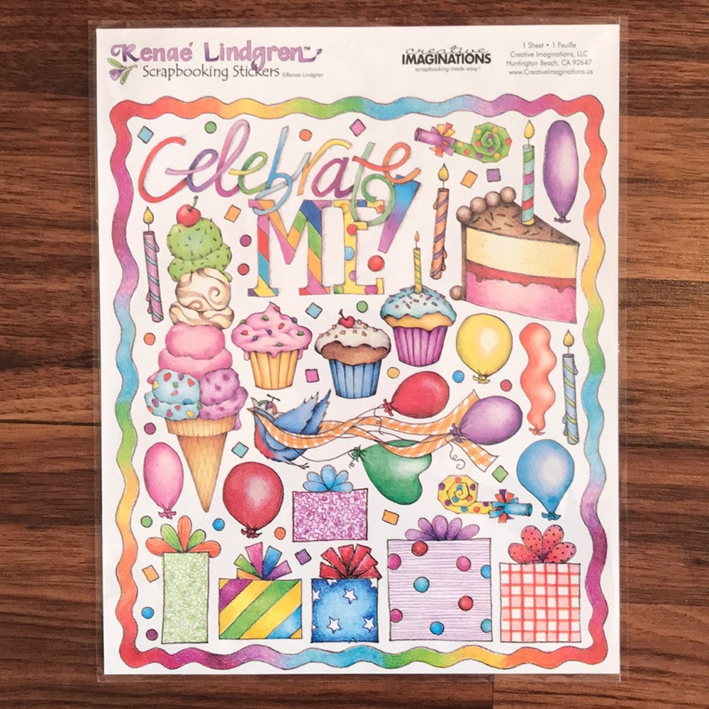 Scrapbook stickers